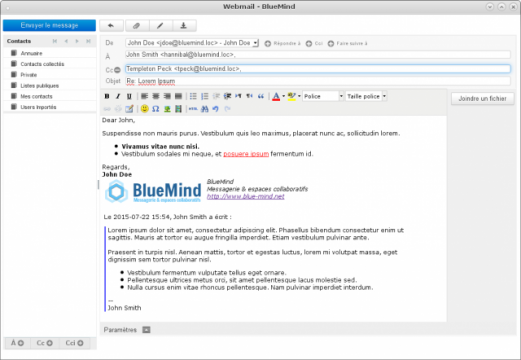 Composeur BlueMind