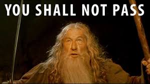 Gandalf, bonnes résolutions
