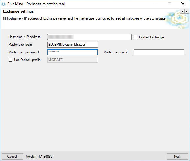 BlueMind Migration Tool