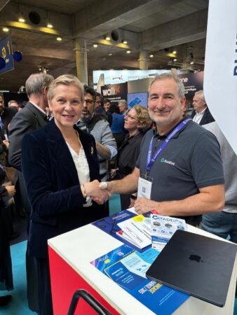 BlueMind - Pierre Baudracco avec Anne le Henanff, ministre