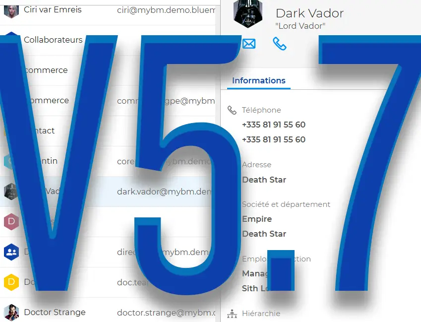 BlueMind v5.7